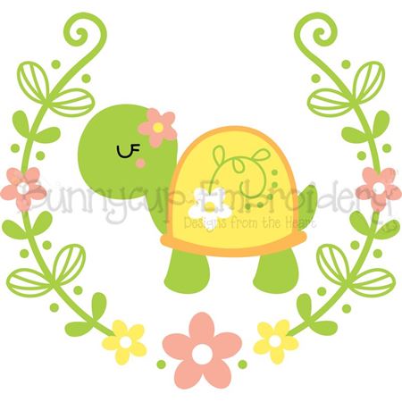 Turtle Laurel SVG