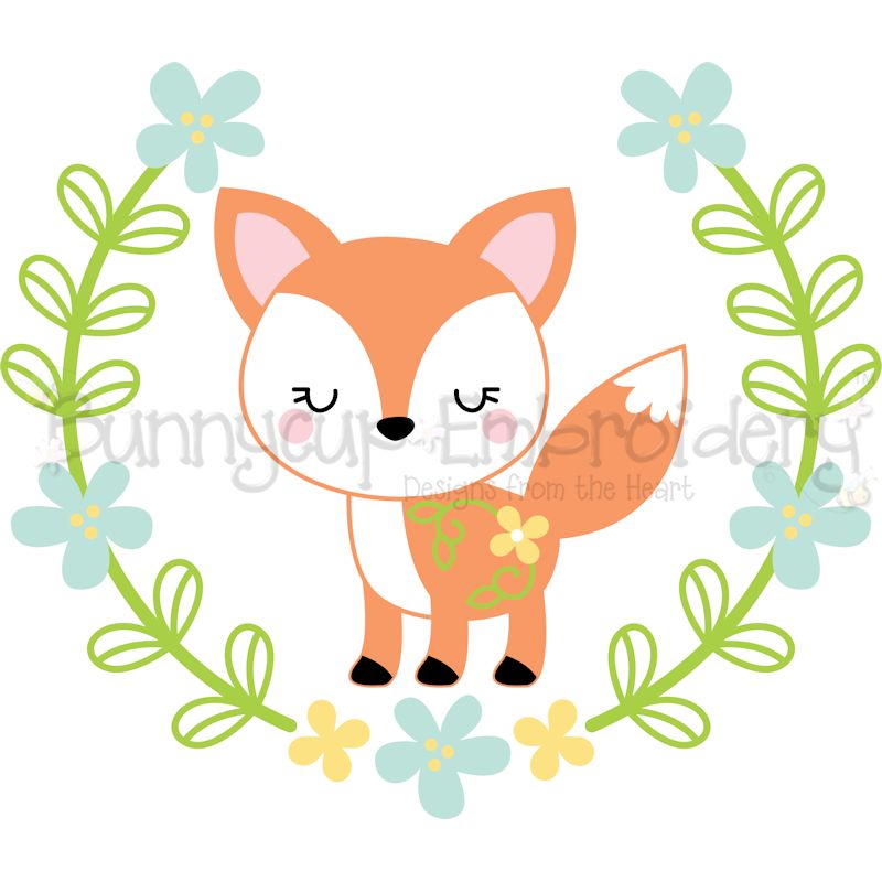 Fox Laurel SVG