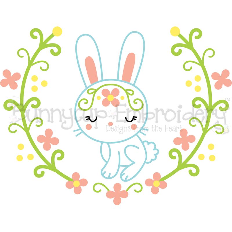 Rabbit Laurel SVG