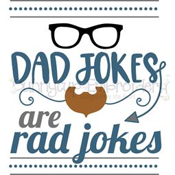 Dad Jokes Are Rad Jokes SVG