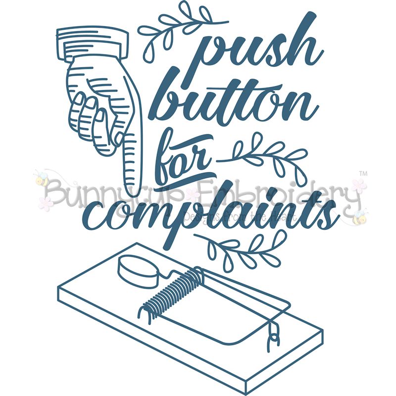 Push Button For Complaints SVG