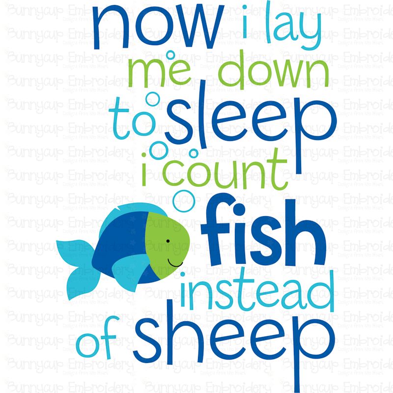 Now I Lay Me Down To Sleep SVG