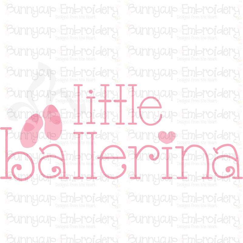 Little Ballerina SVG
