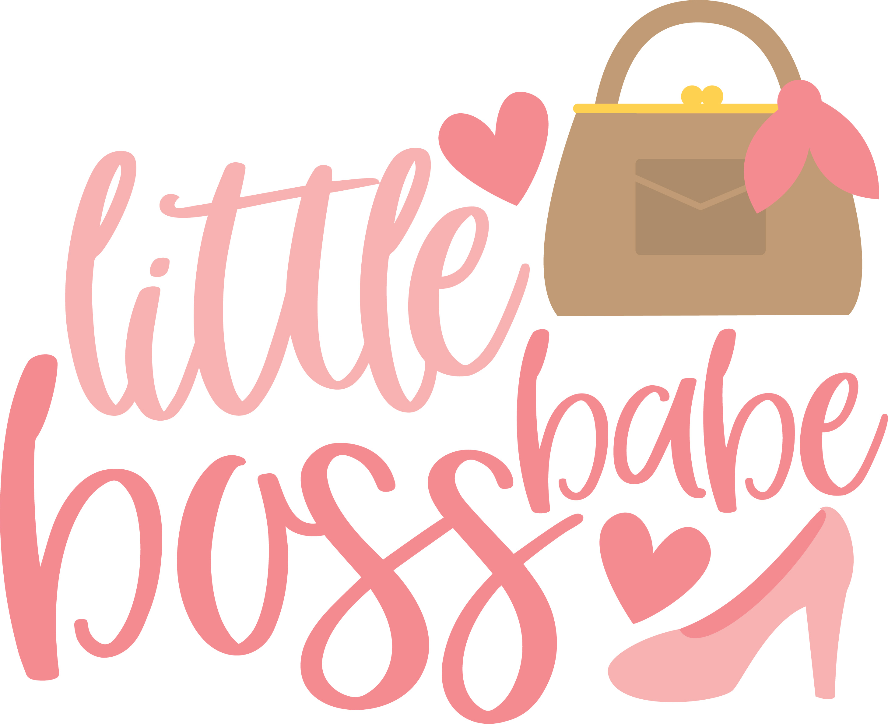 Little Boss Babe SVG