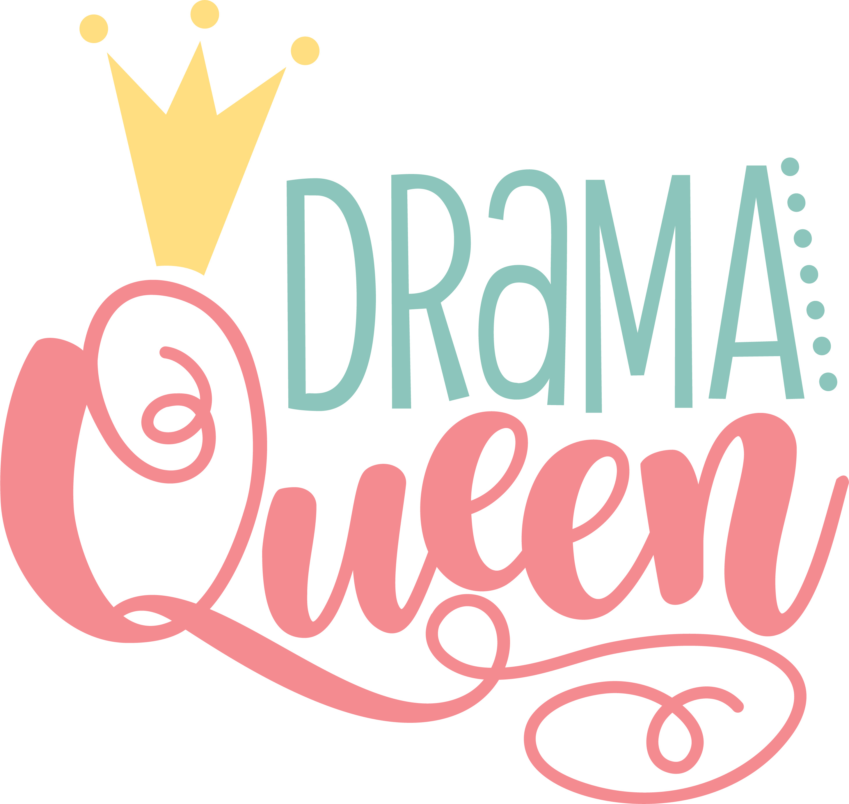 Drama Queen SVG