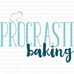 Procrasti Baking SVG