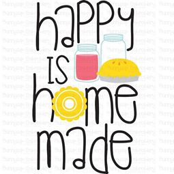 Happy Is Home Made SVG