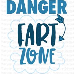 Danger Fart Zone SVG