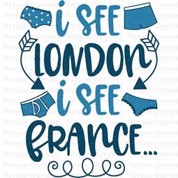 I See London I See France SVG