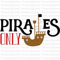 Pirates Only SVG