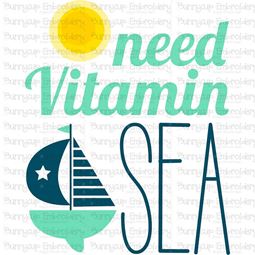 Need Vitamin Sea SVG