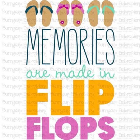 Memories Are Made In Flip Flops SVG