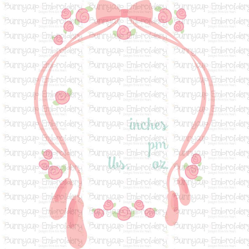 Ballet Birth Announcement US pm SVG