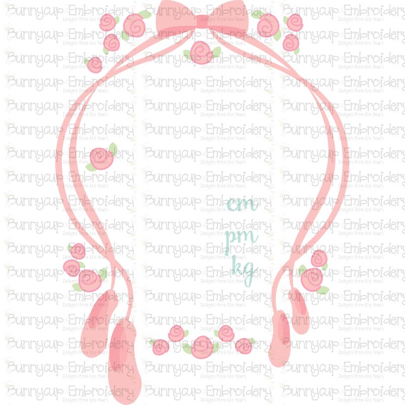 Ballet Birth Announcement Metric pm SVG