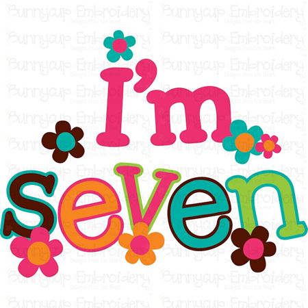 I'm Seven SVG