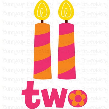 Two Candles SVG