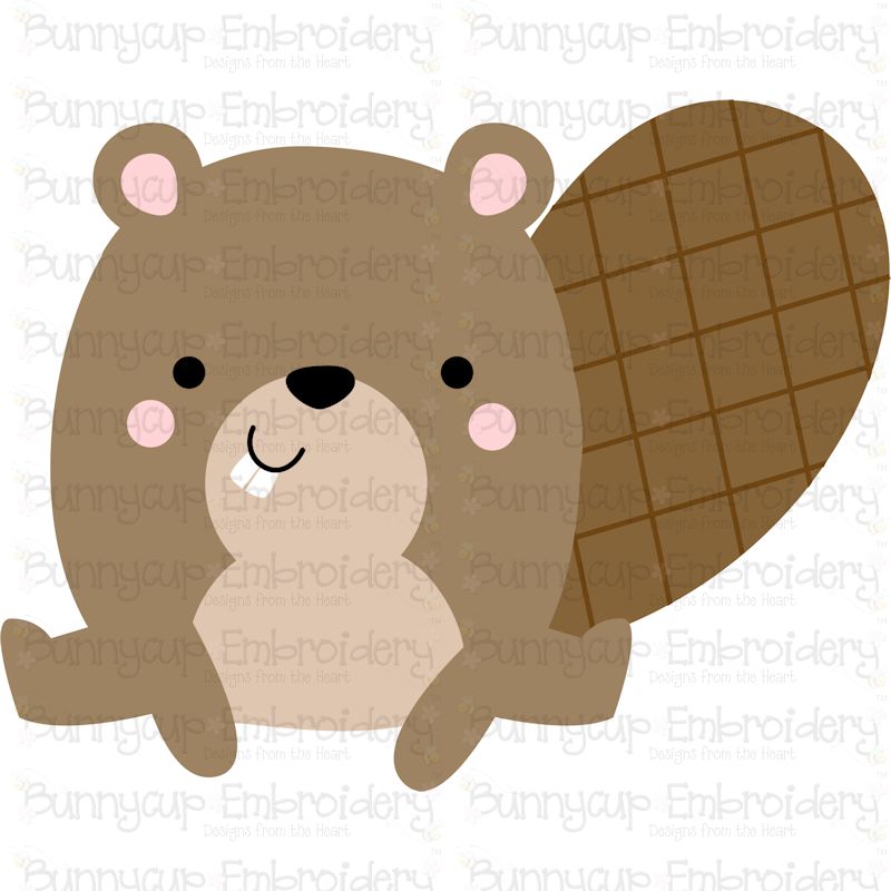 Boxy Beaver SVG