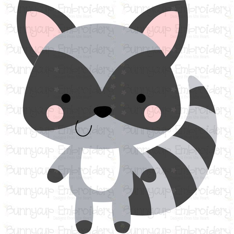 Boxy Raccoon SVG