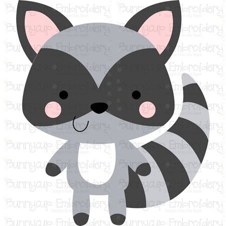 Boxy Raccoon SVG