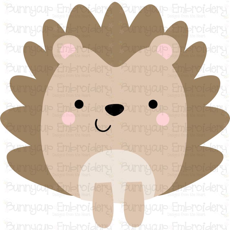 Boxy Hedgehog SVG
