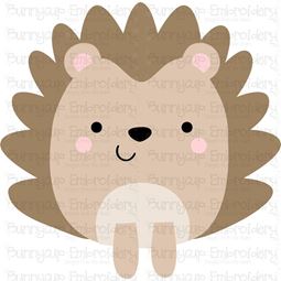 Boxy Hedgehog SVG