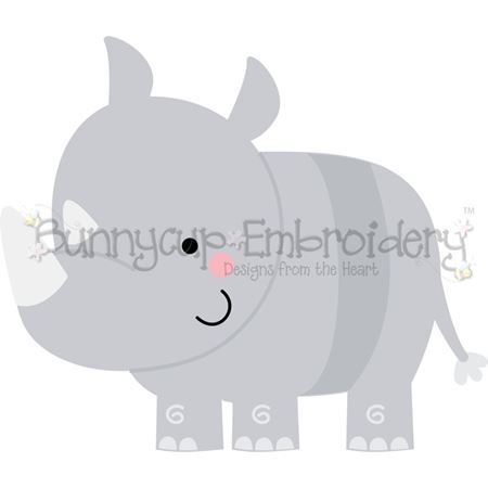 Boxy Rhino SVG