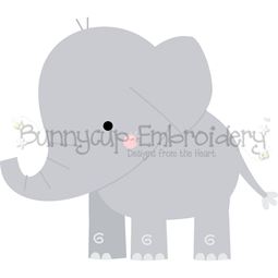 Boxy Elephant SVG