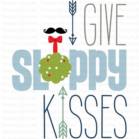 I Give Sloppy Kisses SVG