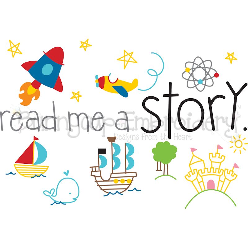 Read Me A Story SVG