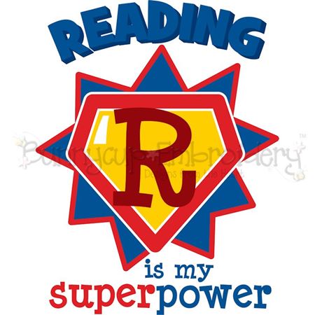Reading Is My Super Power SVG