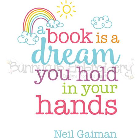 A Book Is A Dream You Hold In Your Hands SVG