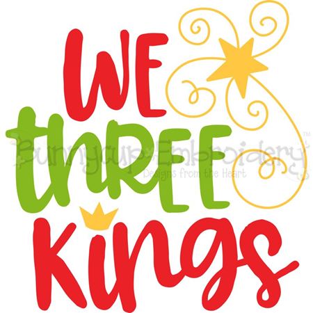 We Three Kings SVG
