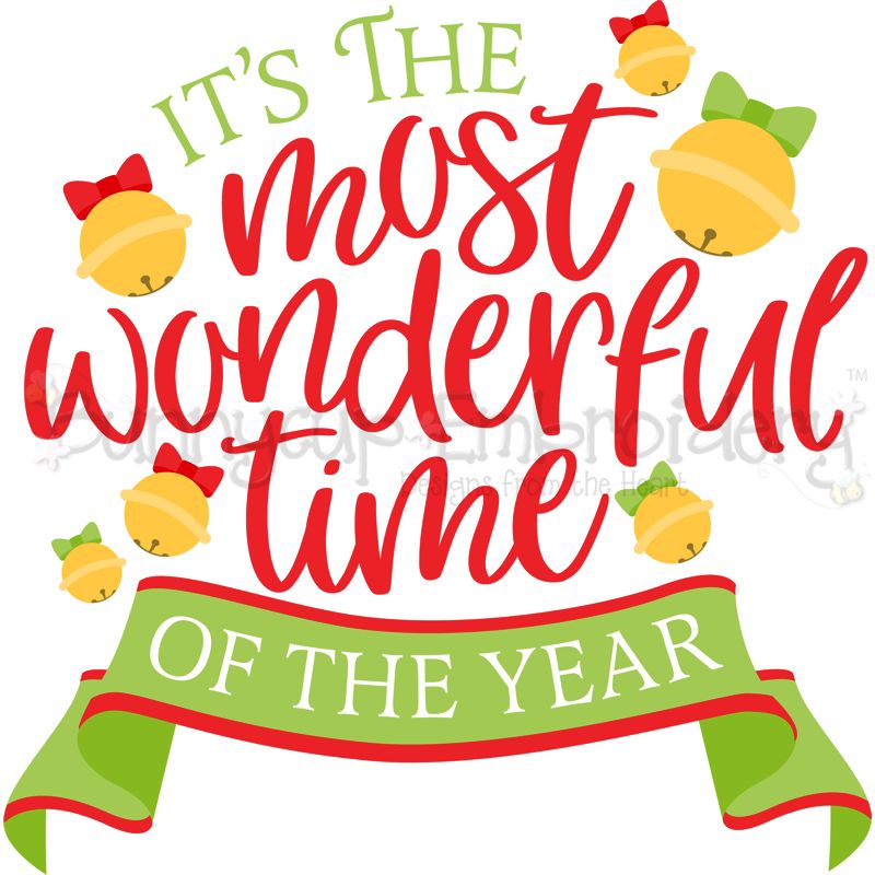 It's The Most Wonderful Time Of The Year SVG
