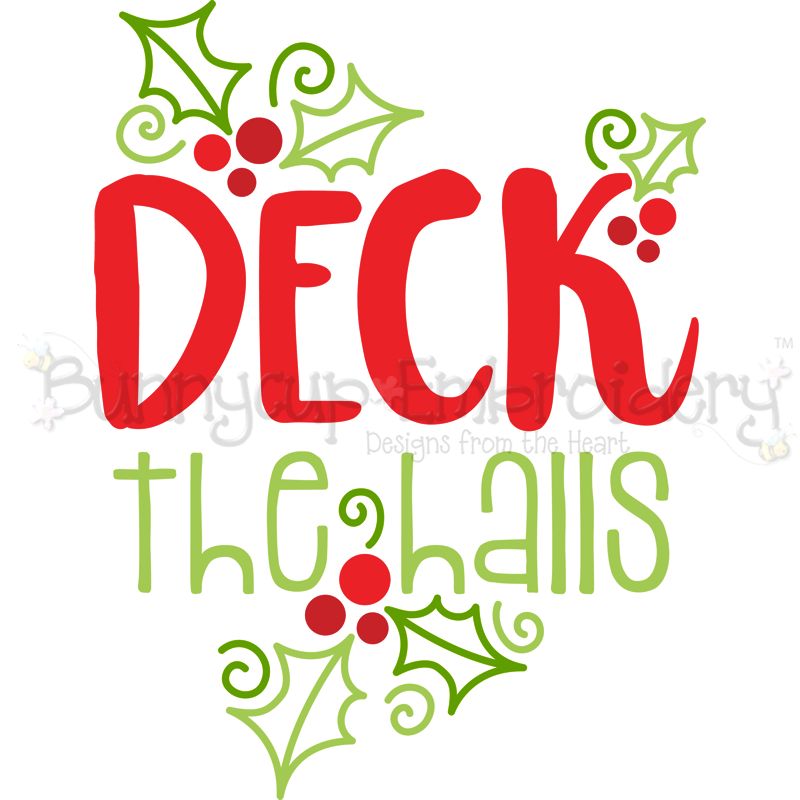 Deck The Halls SVG