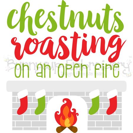 Chestnuts Roasting On An Open Fire SVG