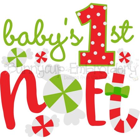 Baby's First Noel SVG