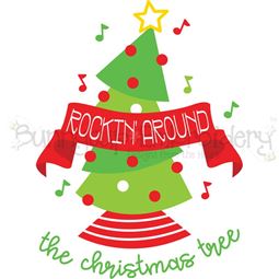 Rocking Around The Christmas Tree SVG