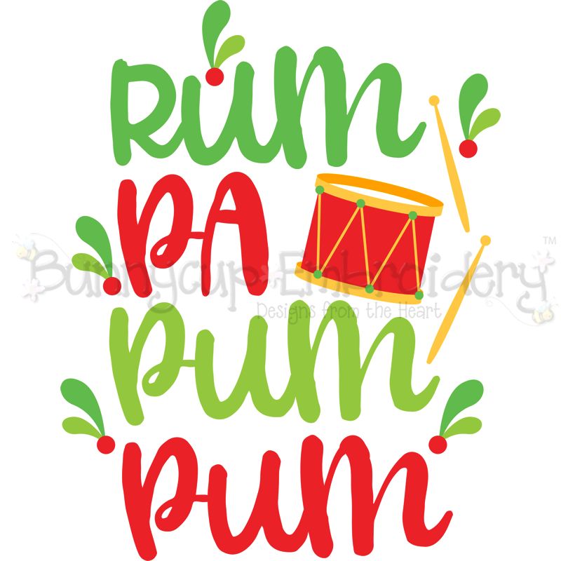 Rum Pa Pum Pum SVG