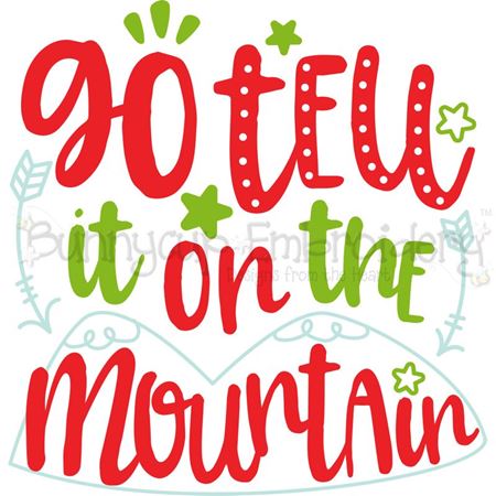 Go Tell It On The Mountain SVG