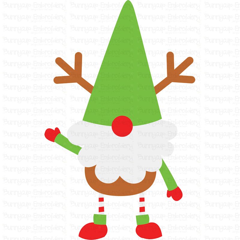 Boy Reindeer Gnome SVG
