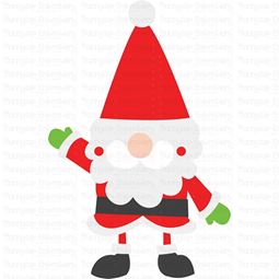 Santa Claus Gnome SVG