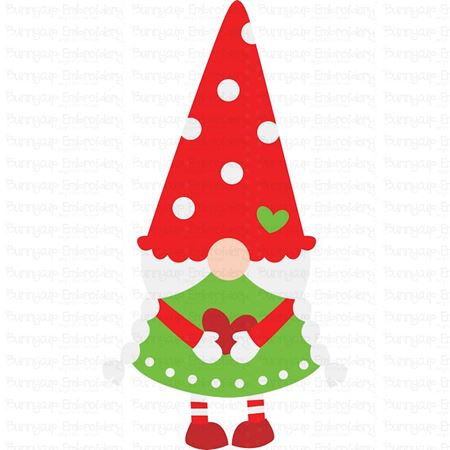 Girl Christmas Gnome SVG