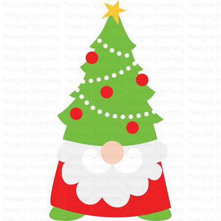 Christmas Tree Hat Gnome SVG