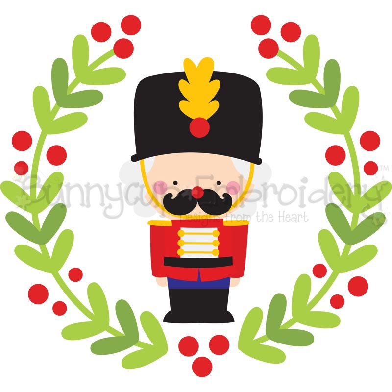 Nutcracker Laurel SVG