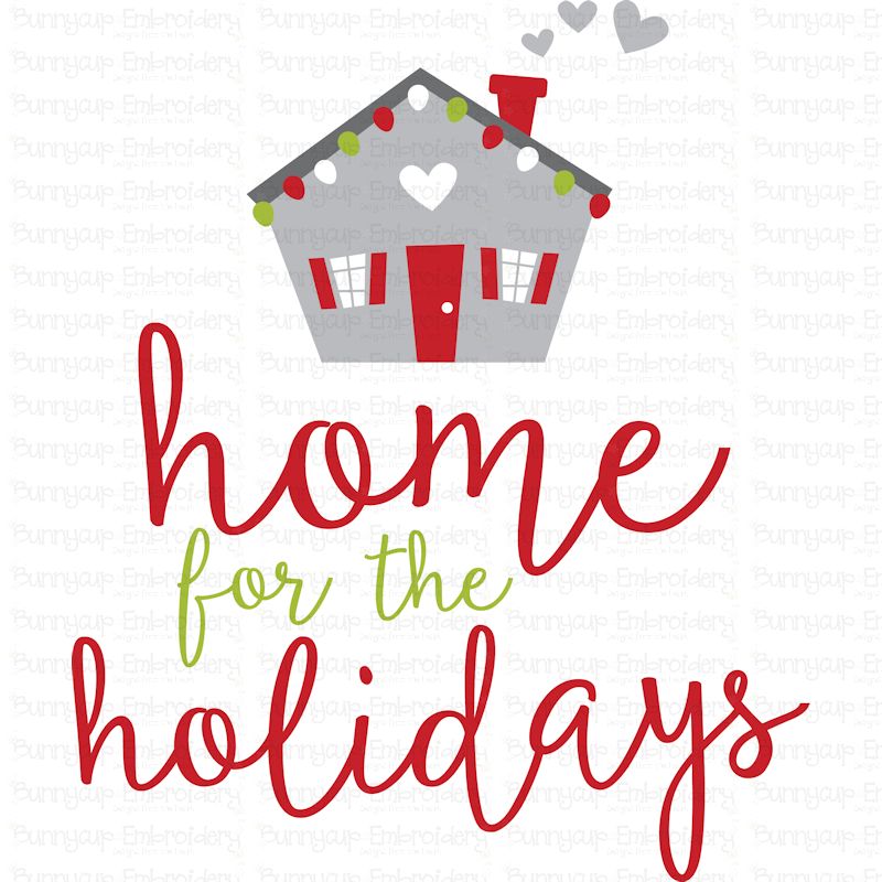 Home For The Holidays SVG