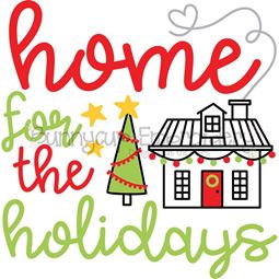 Home For The Holidays SVG