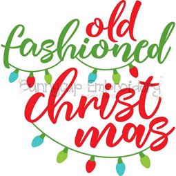 Old Fashioned Christmas SVG