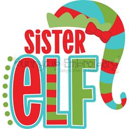 Sister Elf SVG