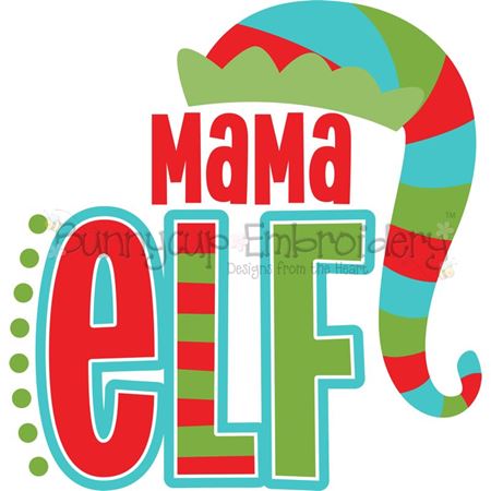 Mama Elf SVG