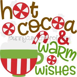 Hot Cocoa And Warm Wishes SVG